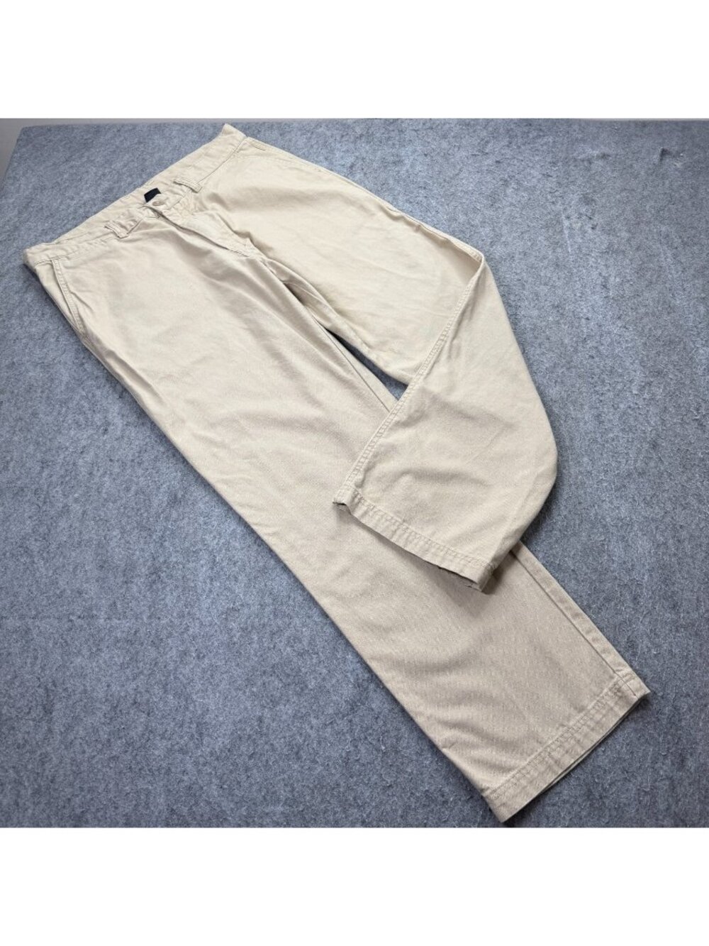 Patagonia Duck Pants Men 34* x 30 Khaki Beige Straight Leg Canvas *NOTE ON SIZE